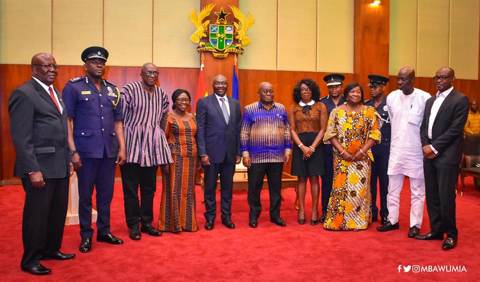 PRESIDENT AKUFO-ADDO SWEARS IN POLICE COUNCIL