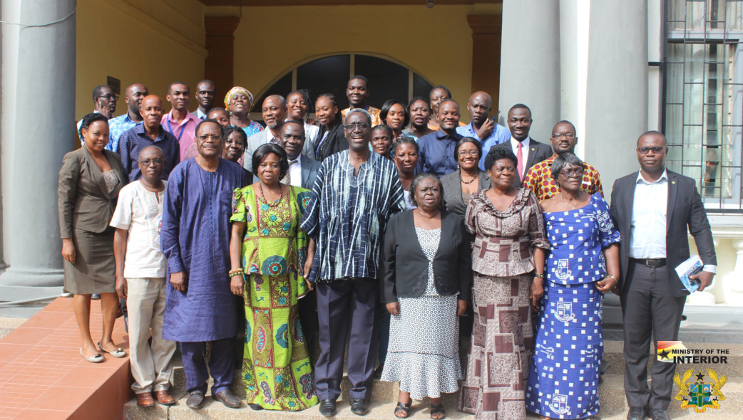 GHANA CIVIL SERVICE COUNCIL INTERACT’S WITH STAFF OF THE INTERIOR MINISTRY
