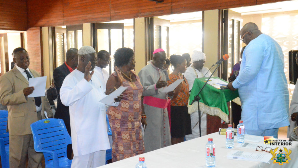 FIRST EVER GREATER ACCRA REGIONAL PEACE COUNCIL INAUGURATED
