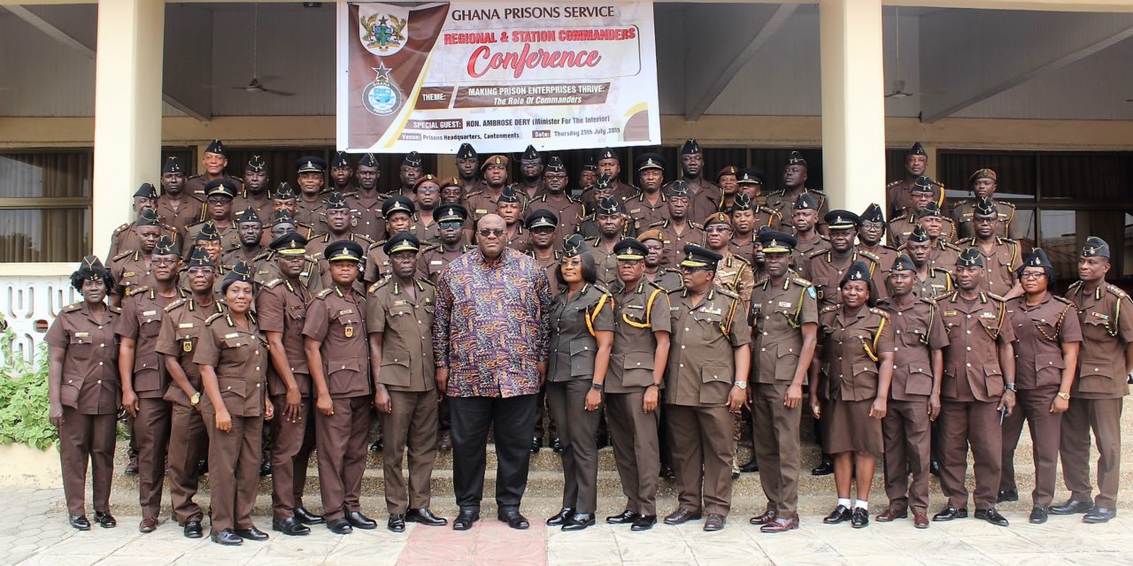 PRISONS COMMANDERS CONFAB OPENS IN ACCRA