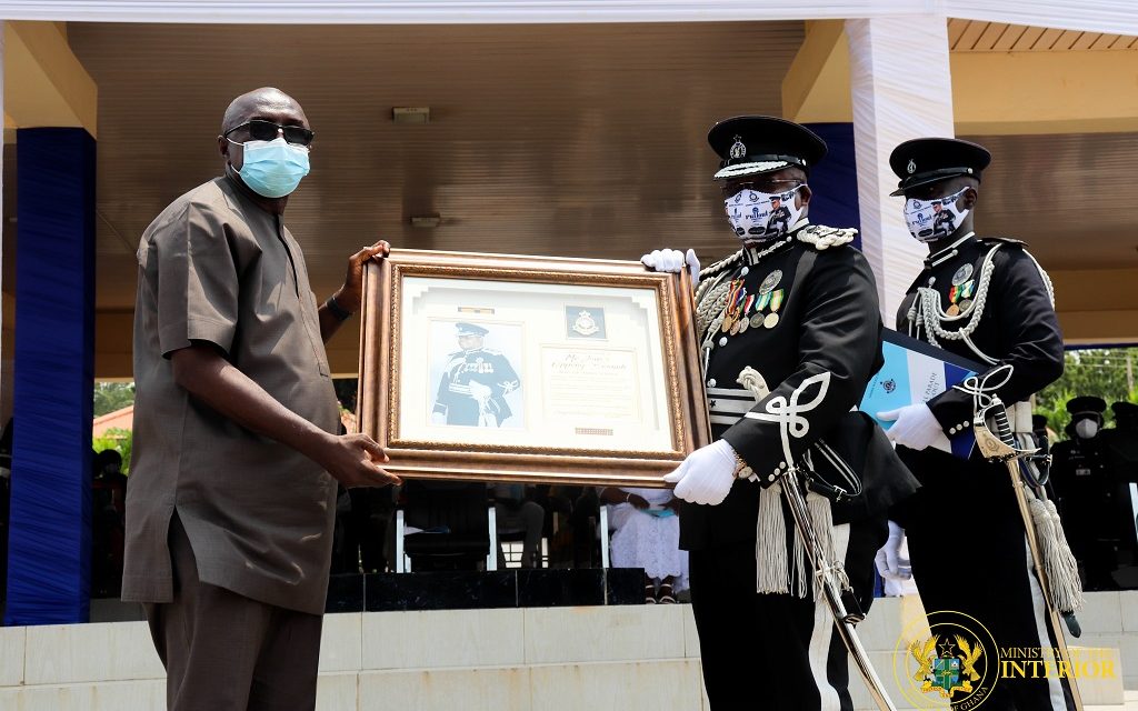Ghanaians bid farewell to outgoing Inspector-General of Police