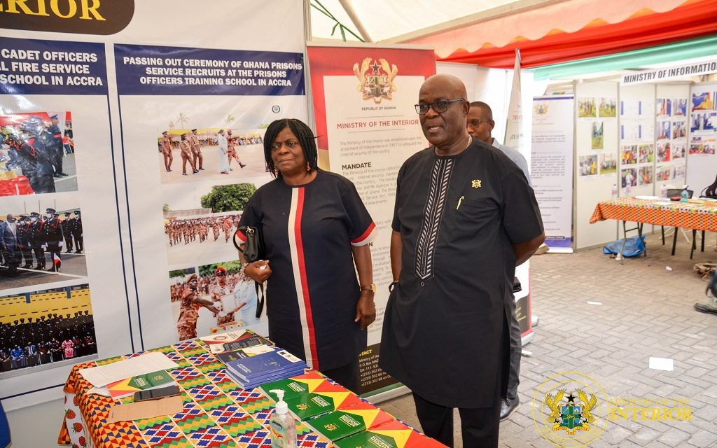 Interior Ministry participates in 2022 Civil Service Week Policy Fair