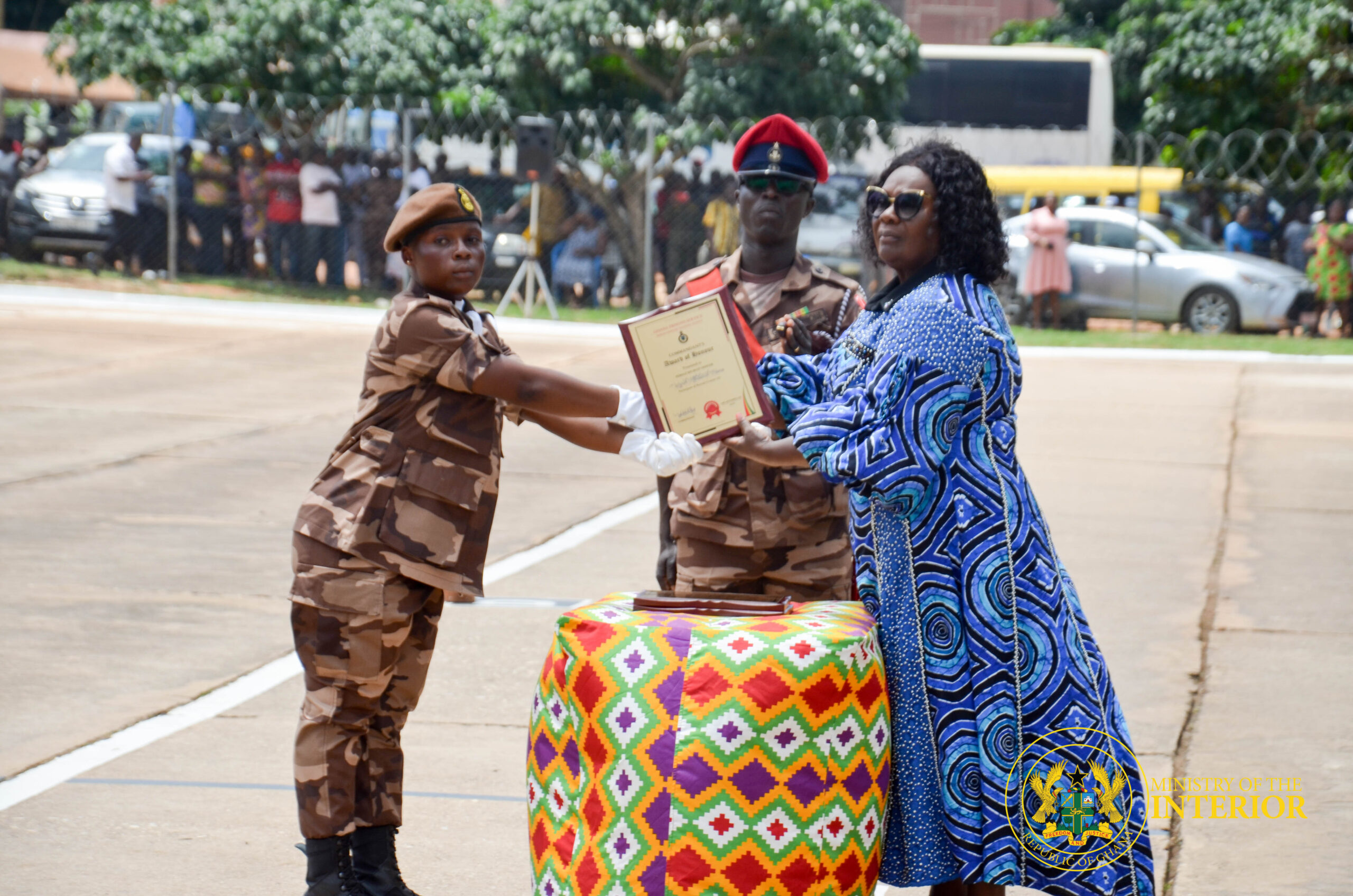 deputy-interior-minister-addresses-ghana-prisons-service-recruit