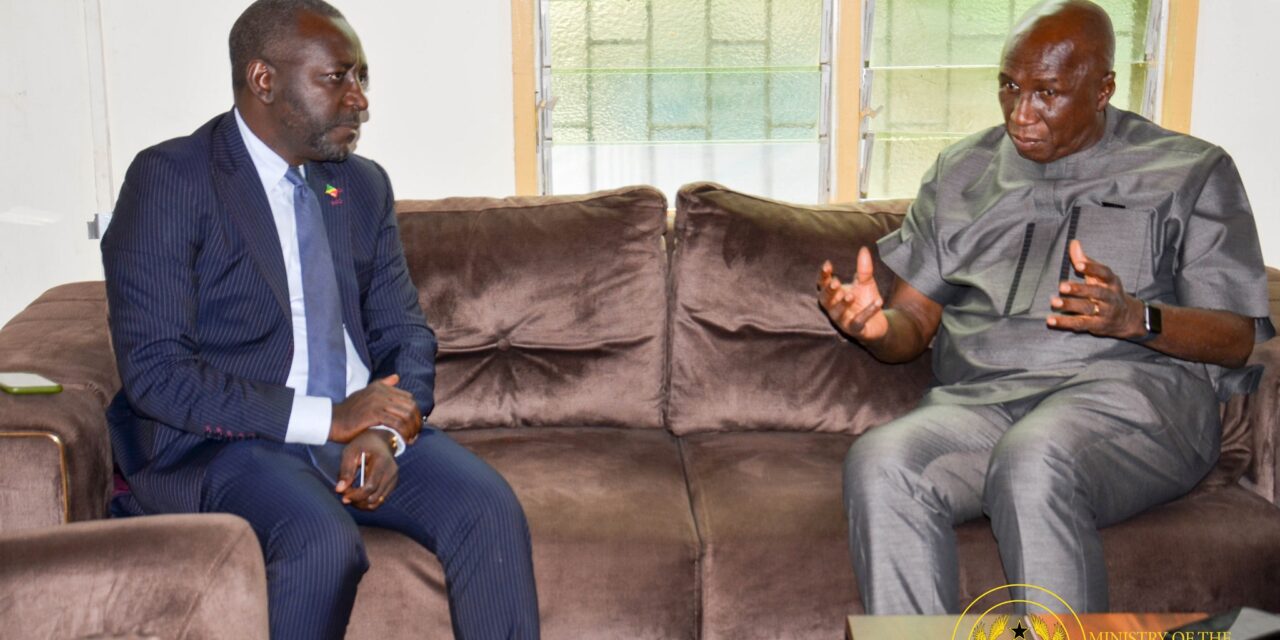 Honorary Consul of Republic of Congo Pays Courtesy Call on the Minister for the Interior