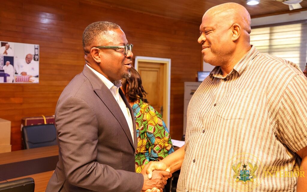 Ministry of the Interior and Association of Ghana Industries to collaborate in areas of mutual interest