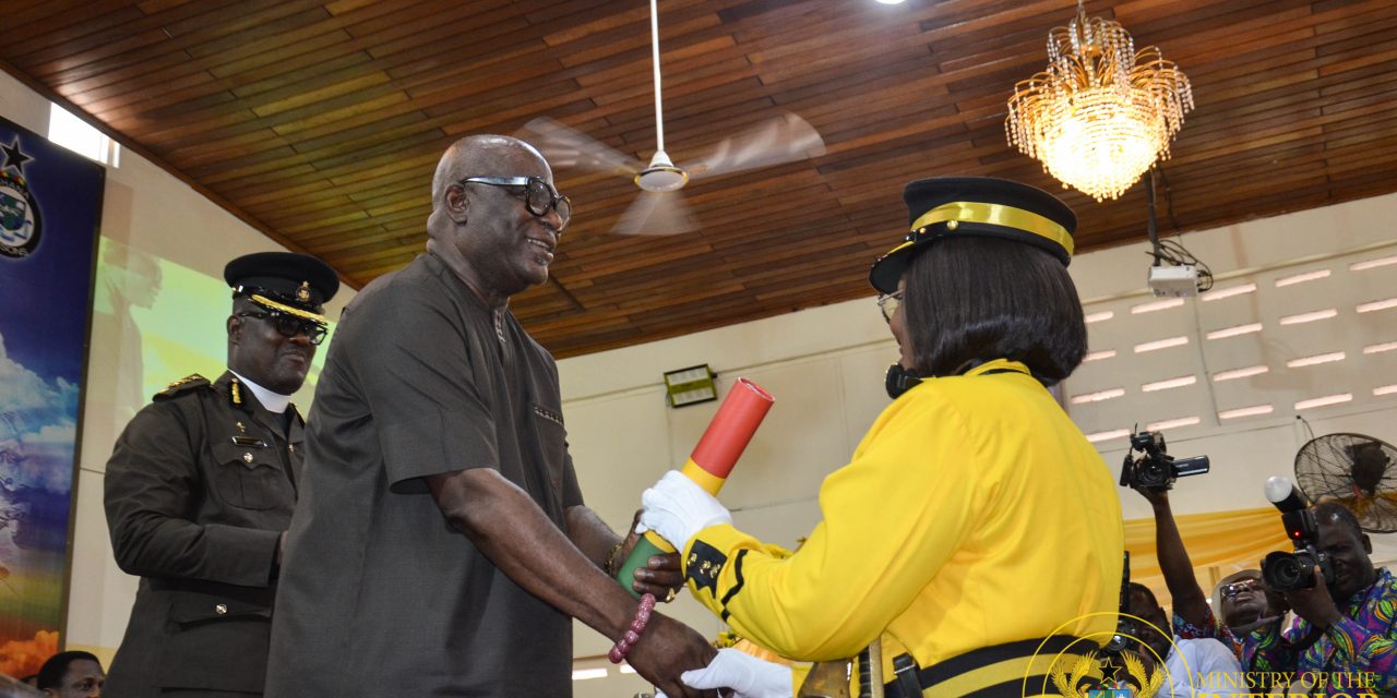 Induction Service for Director-General of Prisons, Mrs. Patience Baffoe-Bonnie (Esq.)
